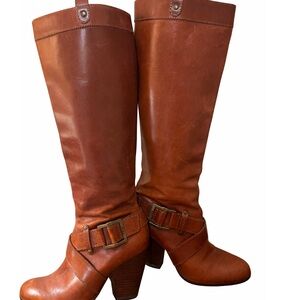 Frye Andrea Belted Boots